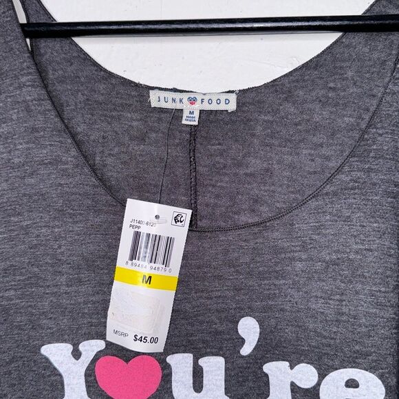 Junk Food You're The Pina to My Colada
Graphic Slub Tank Top Size Medium - Picture 7 of 8